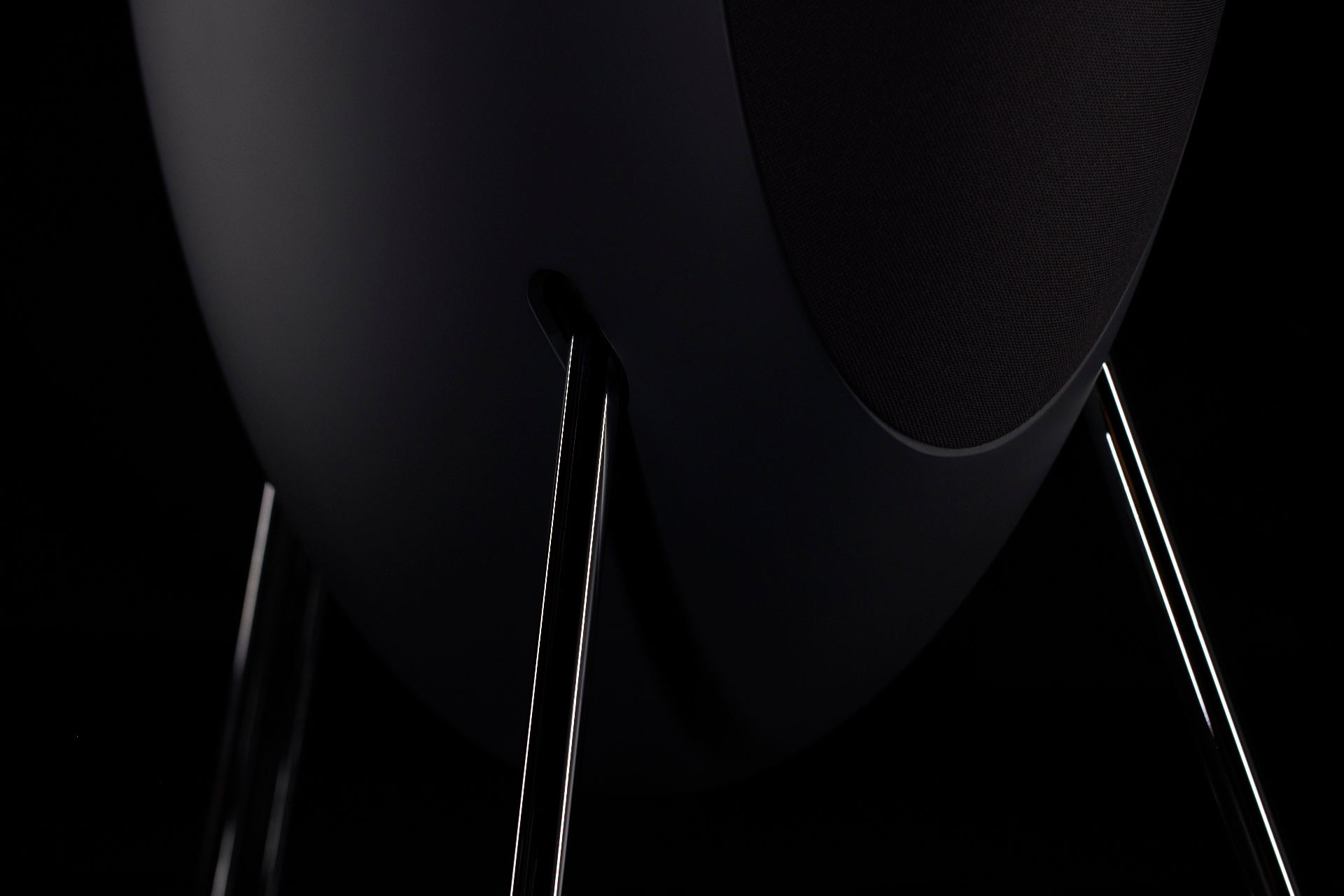 Musegg speaker stand detail